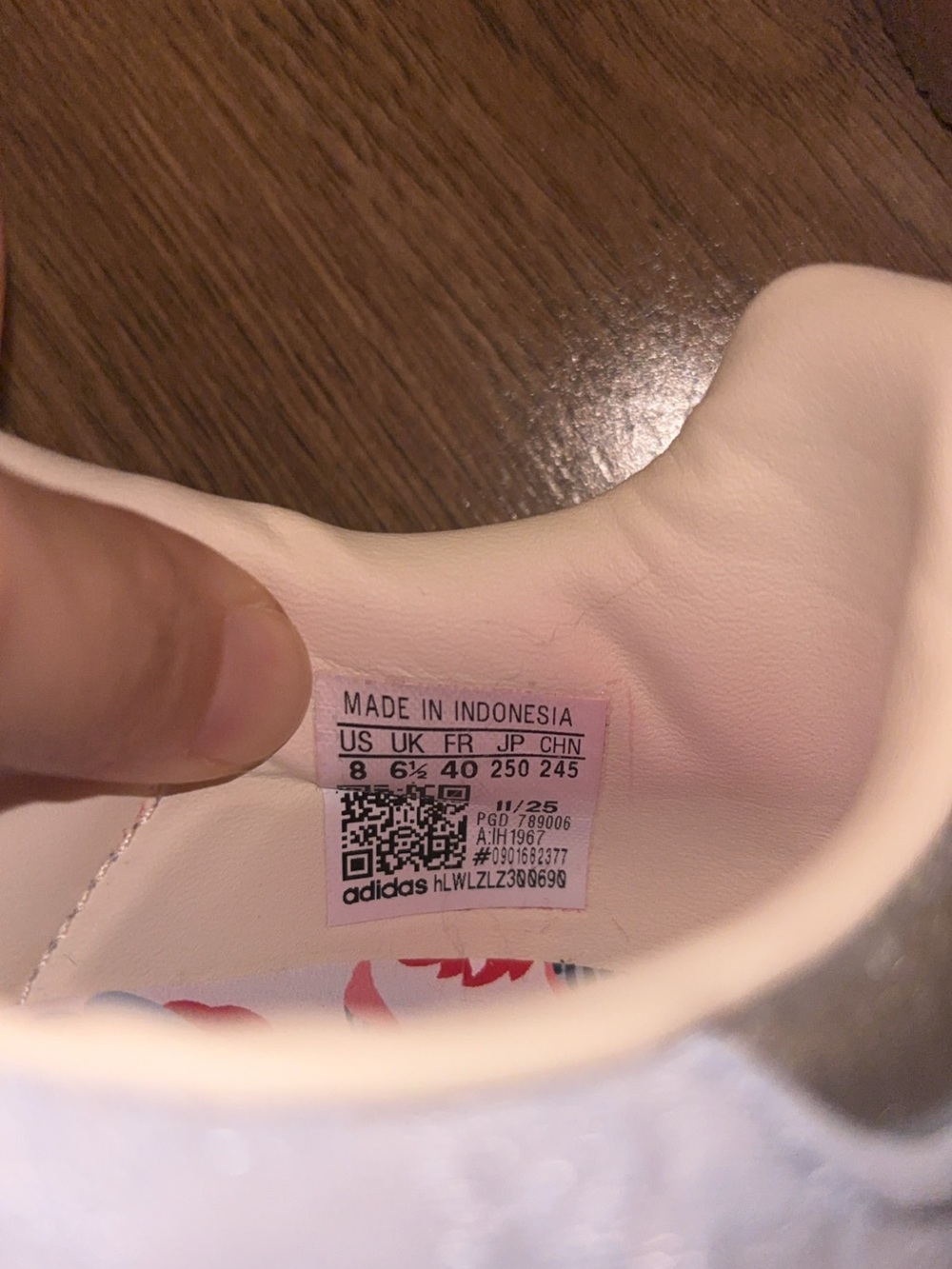 Adidas Sambae x Liberty London Shoes (W8) - Picture 6 of 6
